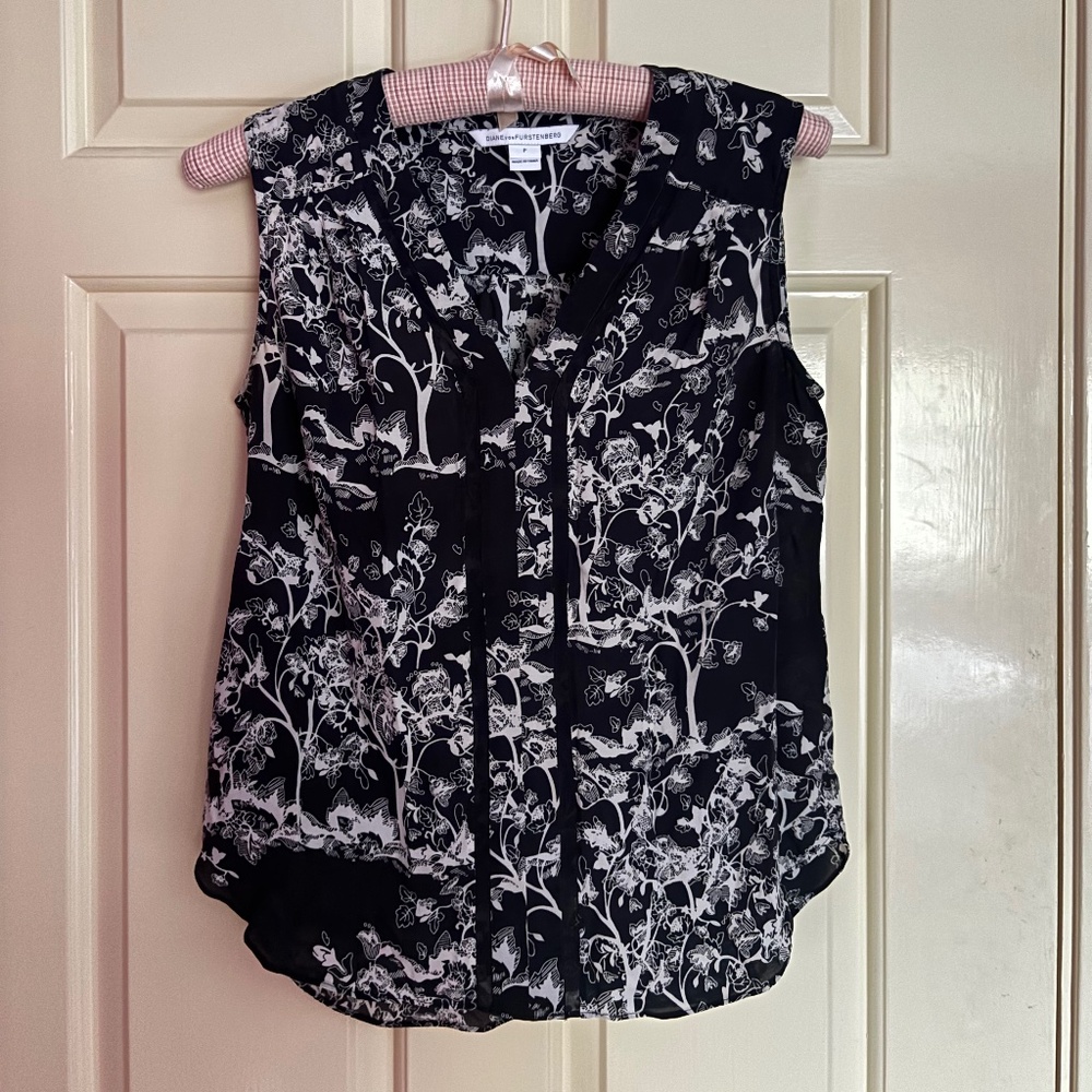 Silk top DVF Diane von Furstenberg